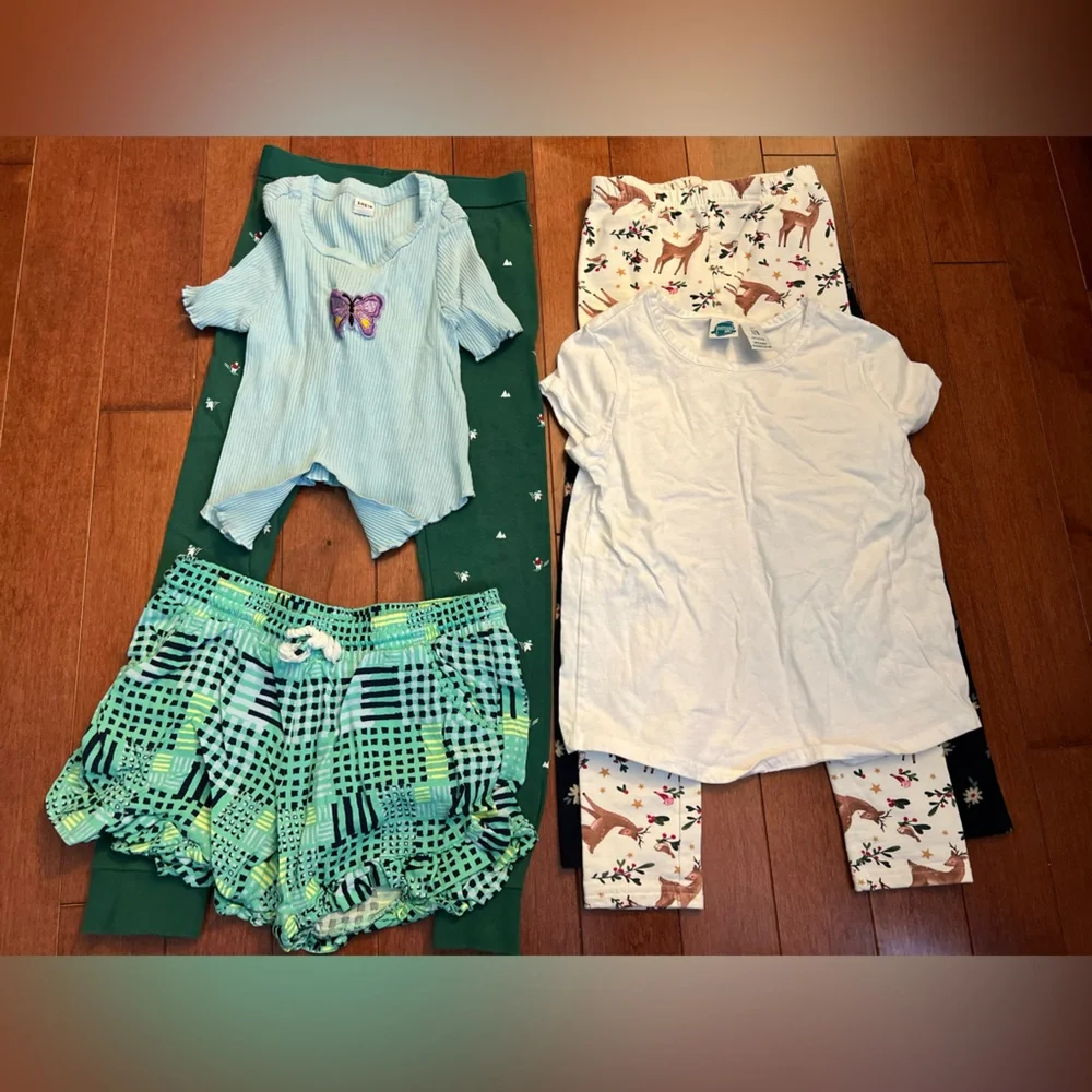 Girls size 6-9 clothing bundle (11 items)